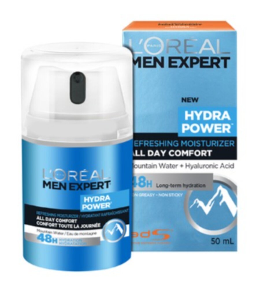 Loreal Paris Men Expert Hydra Power Refreshing Moisturiser All Day Comfort 48h Lazada 0714