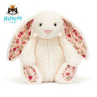 Jellycat Floral Rabbit Unique Design Cute Snuggly Toy Gift Free Jellycat Blue Dust Bag Support personalized custom embroidery