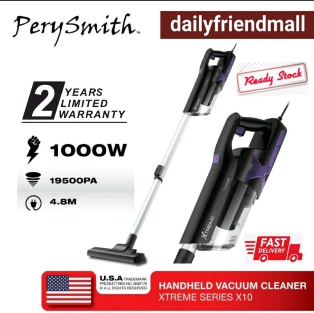 Perysmith Handheld Vacuum Cleaner X10 
