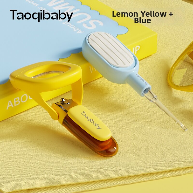 Taoqibaby | Glowing Safety Prevent Pinching Splash Nail Clipper