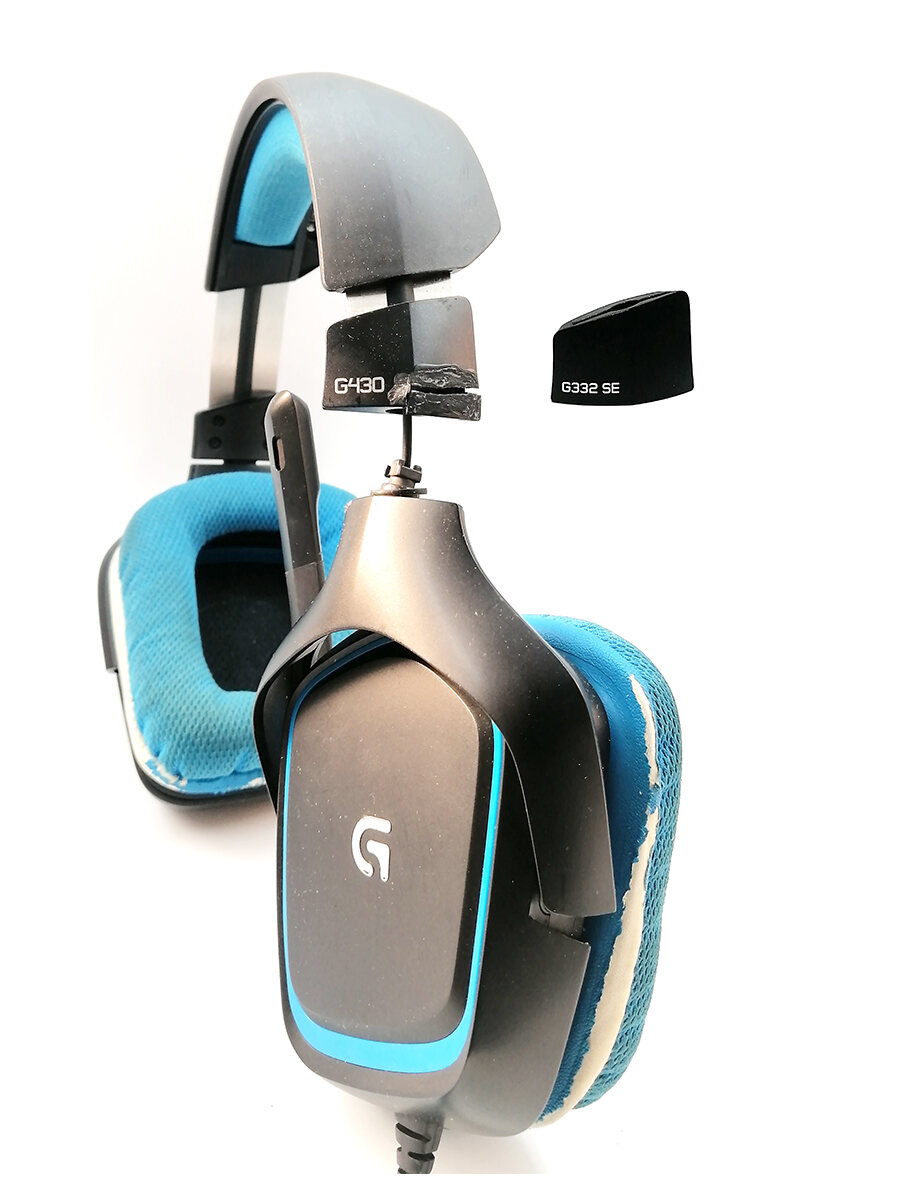 Repair Logitech Game Headset G431 G430 G432 G331 Head Beam Broken