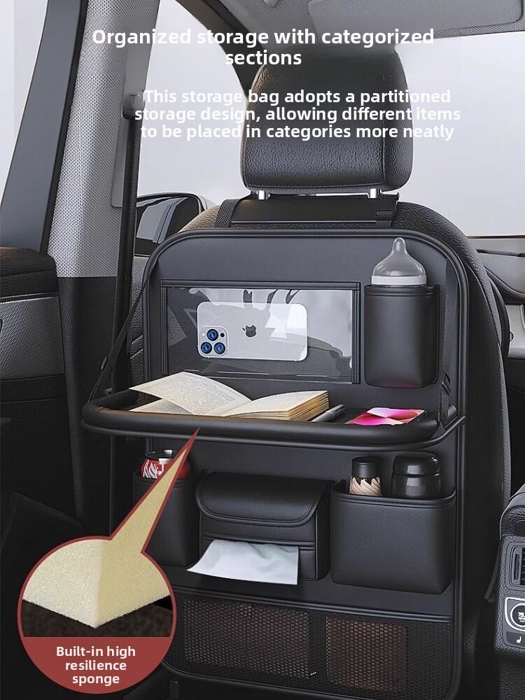 KVS | Elegant Car Backseat Organizer with Storage Tray - Jenama KVS Harga 259 Ringgit*Penghantaran Percuma