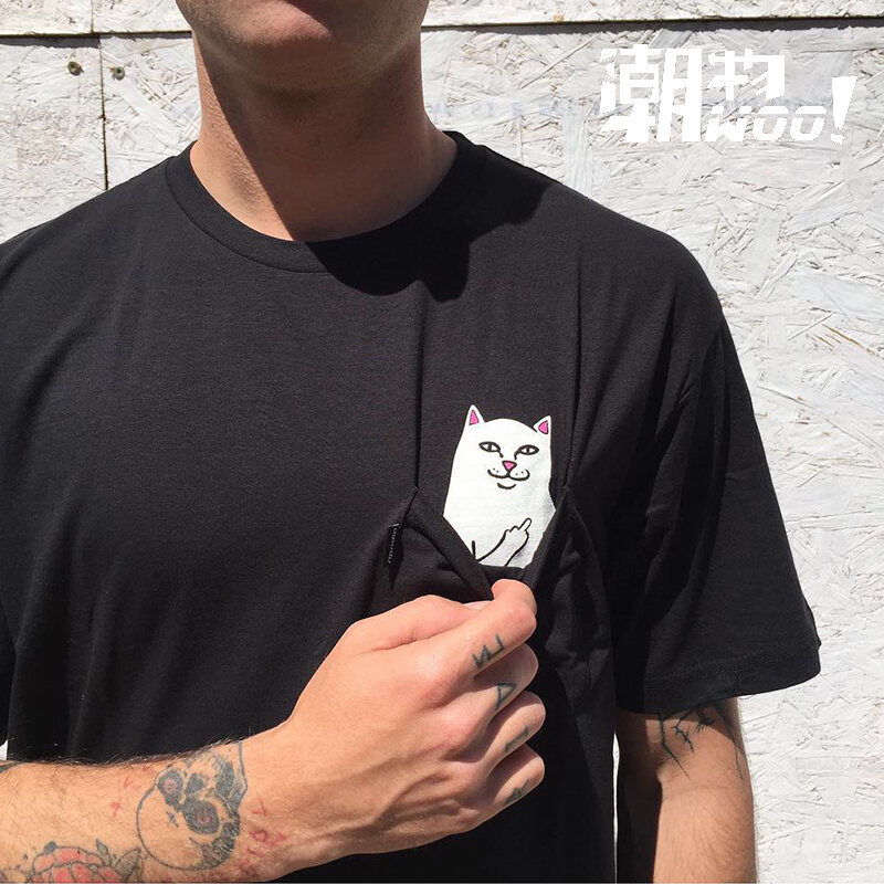 ripndip cat pocket shirt