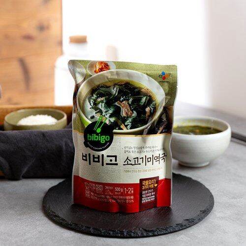 Korean Bibigo Beef Seaweed Soup Miyeok Guk Miyuk Guk 即食 牛肉海带汤 500