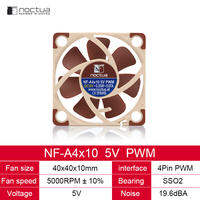 Noctua | Noctua NF-A4x10 40mm Computer Case Fan 5V 12V PWM SSO Magnetically Stabilized Bearing Quiet CPU Cooling Fan