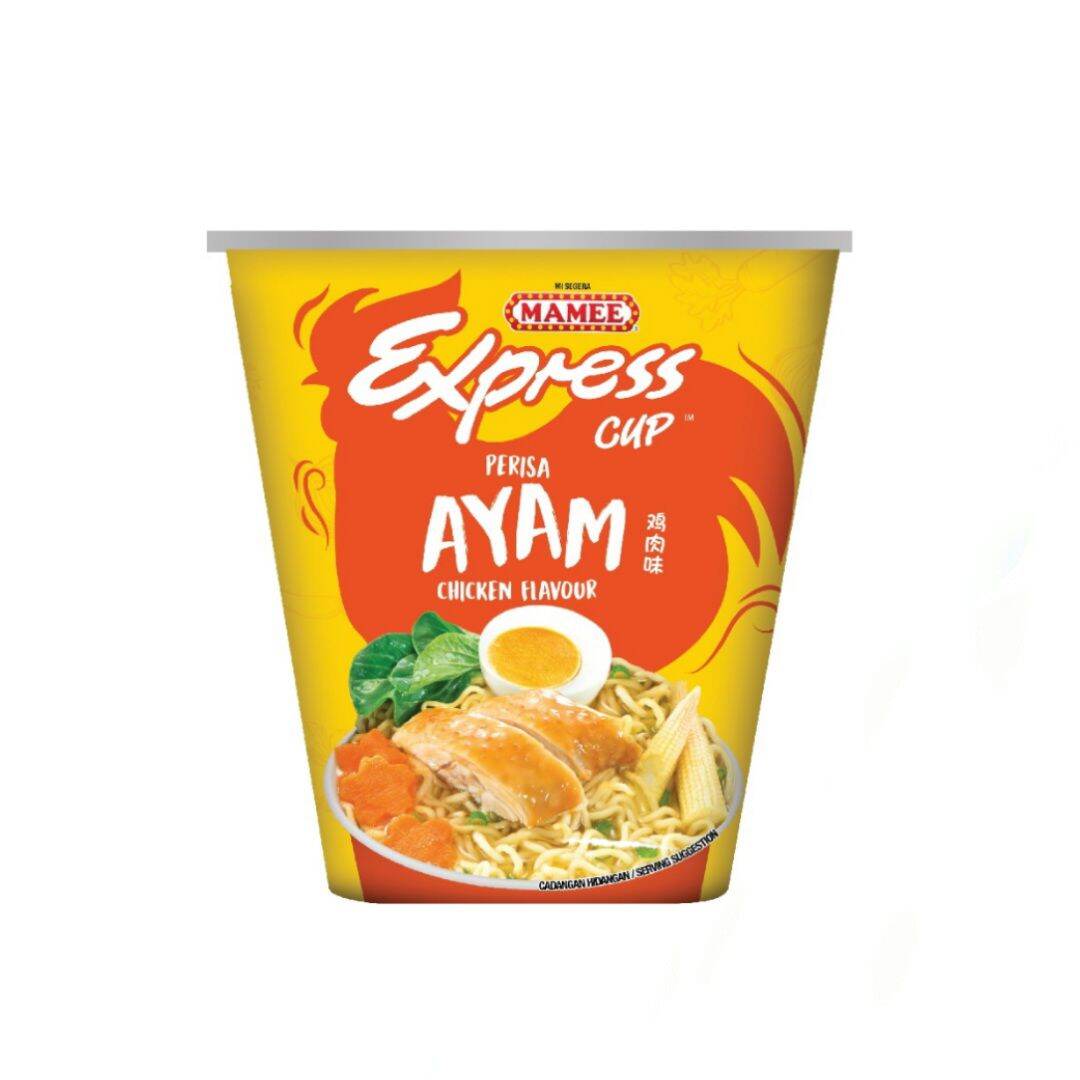 Mamee Express Cup 65g Kari / Tom Yam / Ayam | Lazada