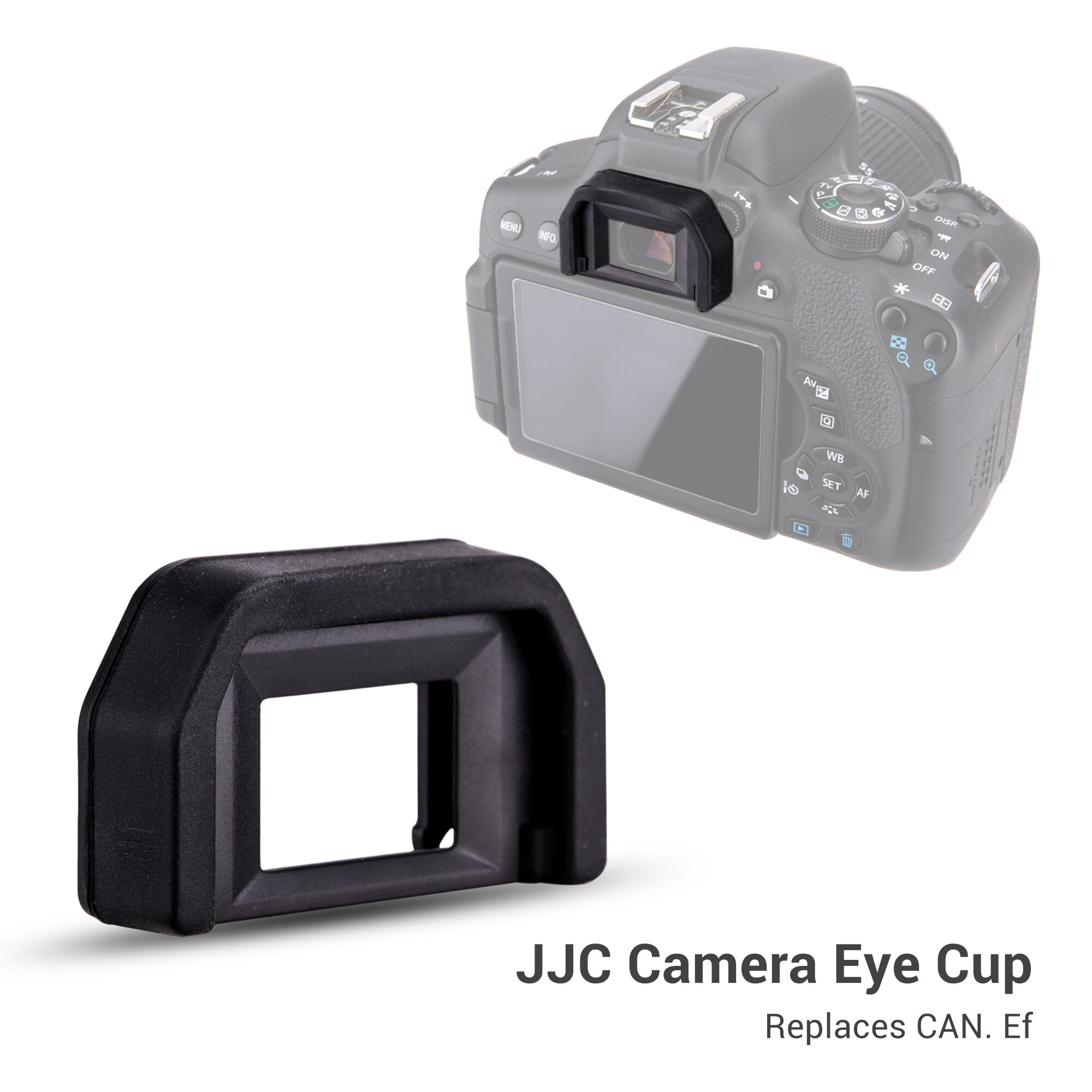 JJC Ef Camera Eyecup Eye Cup for Canon EOS 1300D 1200D 800D 760D