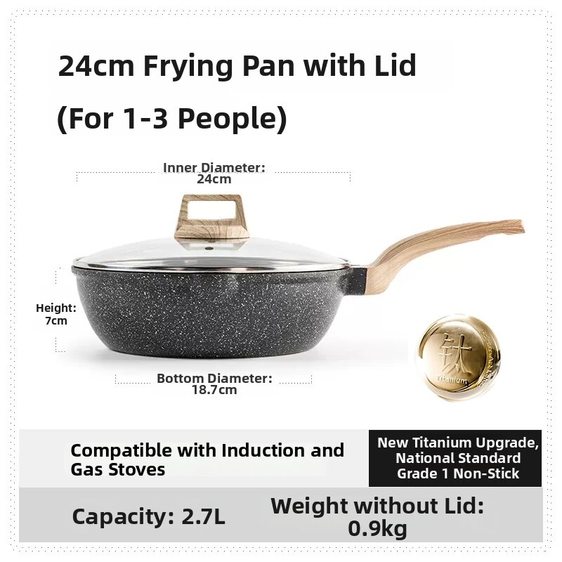 CAROTE | Non-Stick Stone Coating Frying Pan for Home