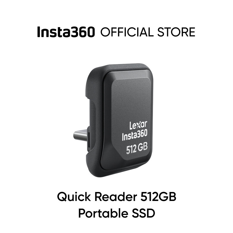 Quick Reader 512GB Portable SSD（X5 / AP2 / X4 Air） ราคา 5,390 บาท*ส่งฟรี