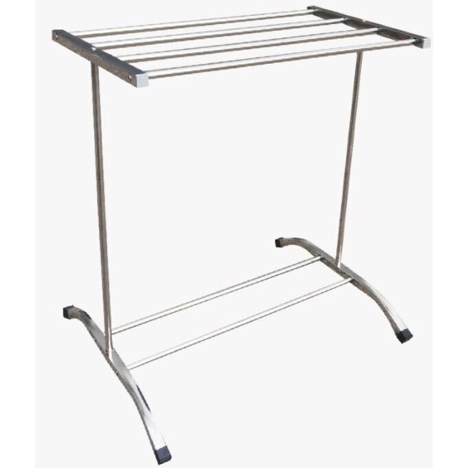 MD SINAR Stainless Steel Towel Stand Rack Cloth Drying Rack Clothes