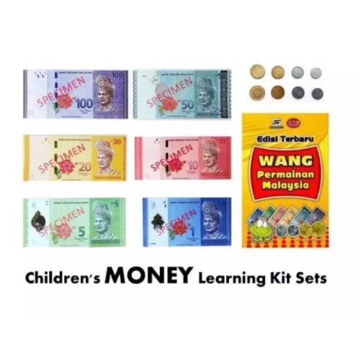 Hot item Set Wang Permainan Malaysia ( Money education play games