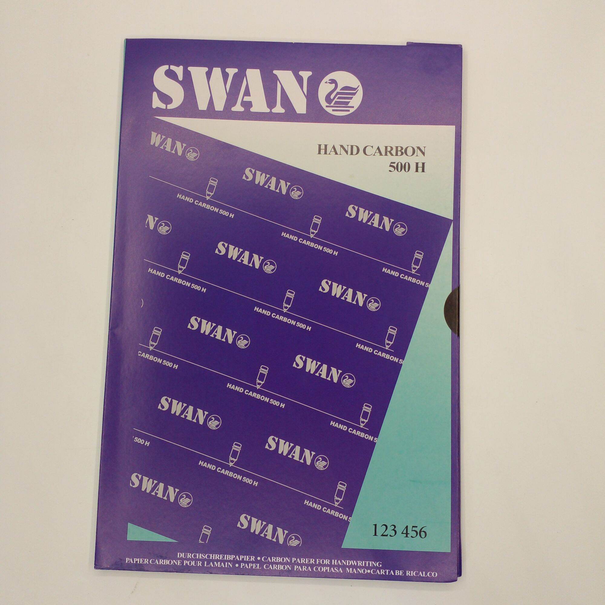 SWAN Carbon Paper Blue 100s 8000/N (Price For 1 Pack)