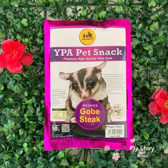 YPA Pet Snack Sugar Glider / Small Animal Premium High Quality Pets Care 50g