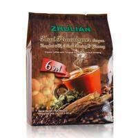 ZHULIAN Kopi Pracampur dengan Tongkat Ali Misai Kucing & Ginseng (Premix Coffee 6 in 1) [READY STOCK]
