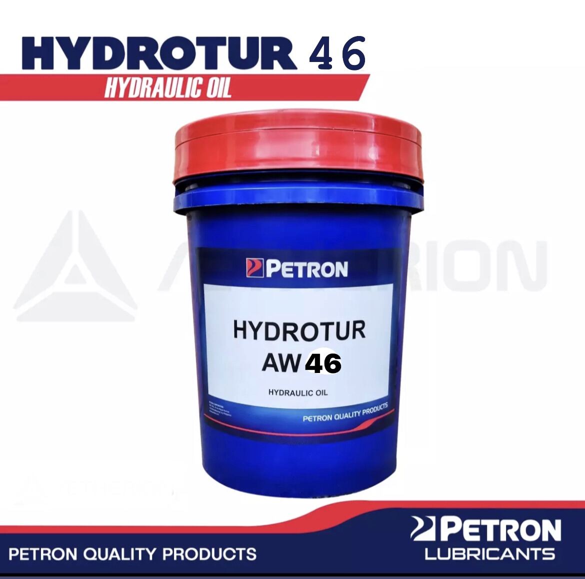[100 ORIGINAL] PETRON HYDROTUR AW 46 HYDRAULIC OIL , 18L Lazada