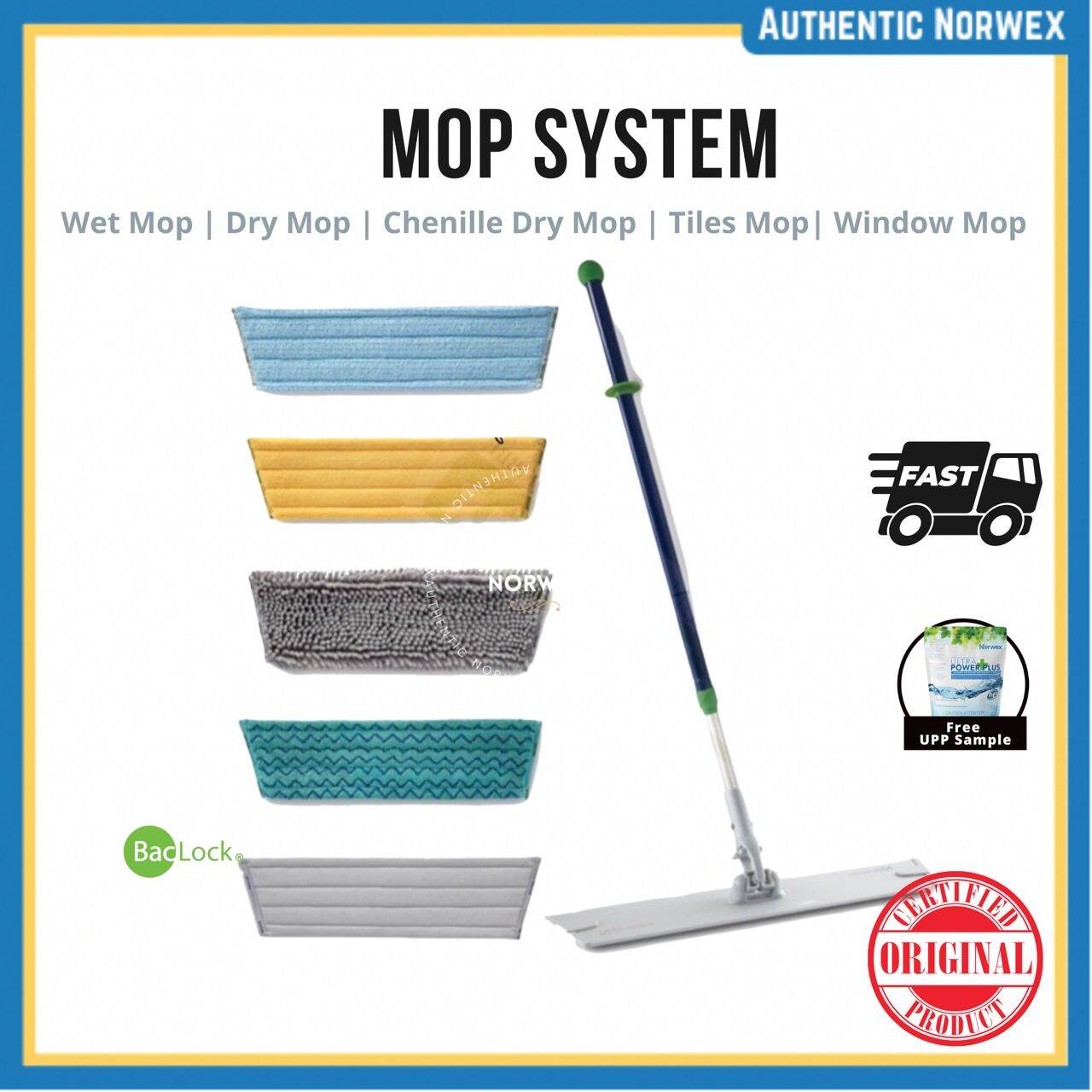Why all the Norwex Mop Pad Options?