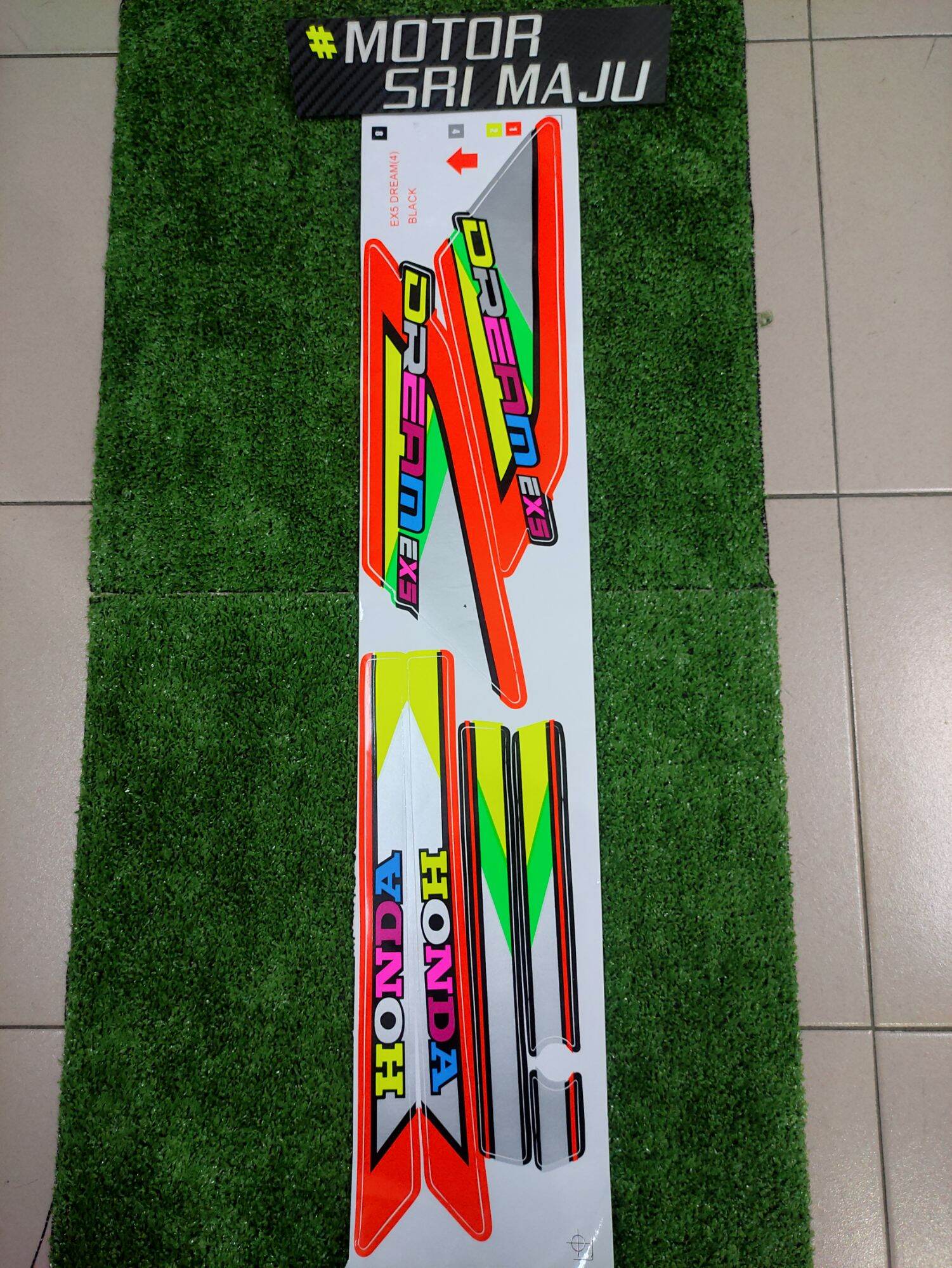BODY STICKER HONDA EX5 DREAM THAILAND | Lazada