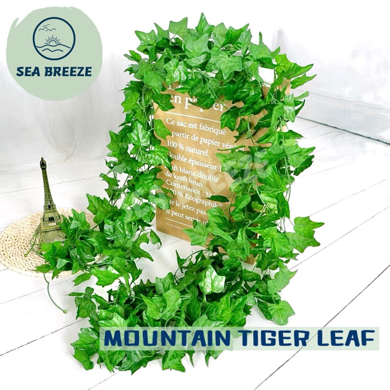 [READY STOCK] 2.3M Long Artificial Green Leaf Garland Plants / Fake