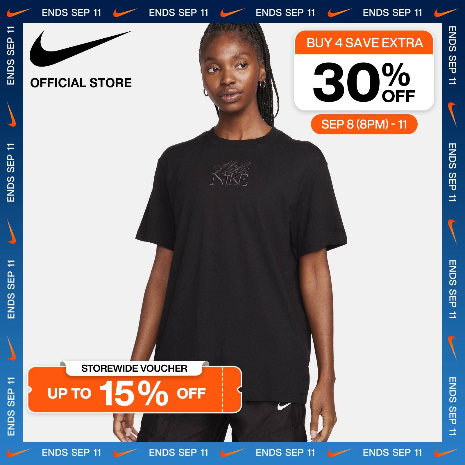 Nike Women's Sportswear T-Shirt - Black