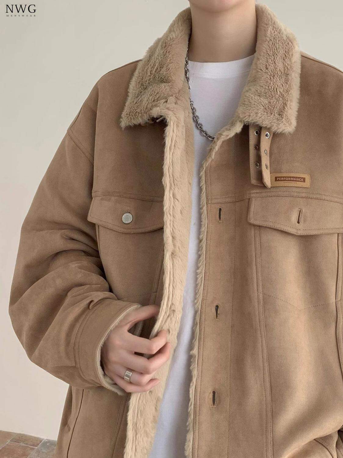 NWG | Warm Men's Wool Coat Harga  265 Ringgit*Penghantaran Percuma