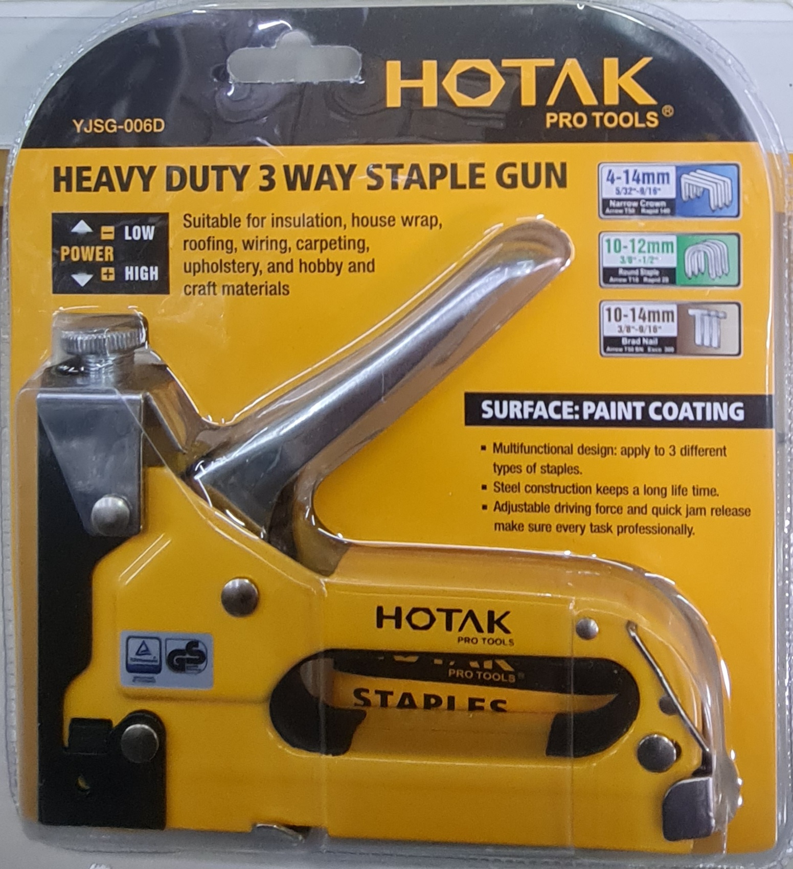 Heavy duty 3 way staple gun Lazada