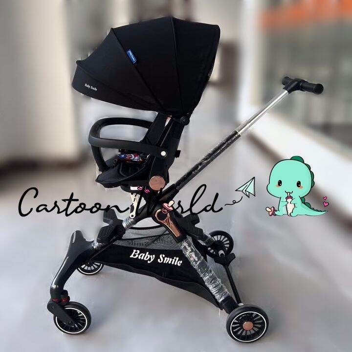 Magic Stroller 2Way Baby Stroller 360 Rotating Kids Stroller Two Way