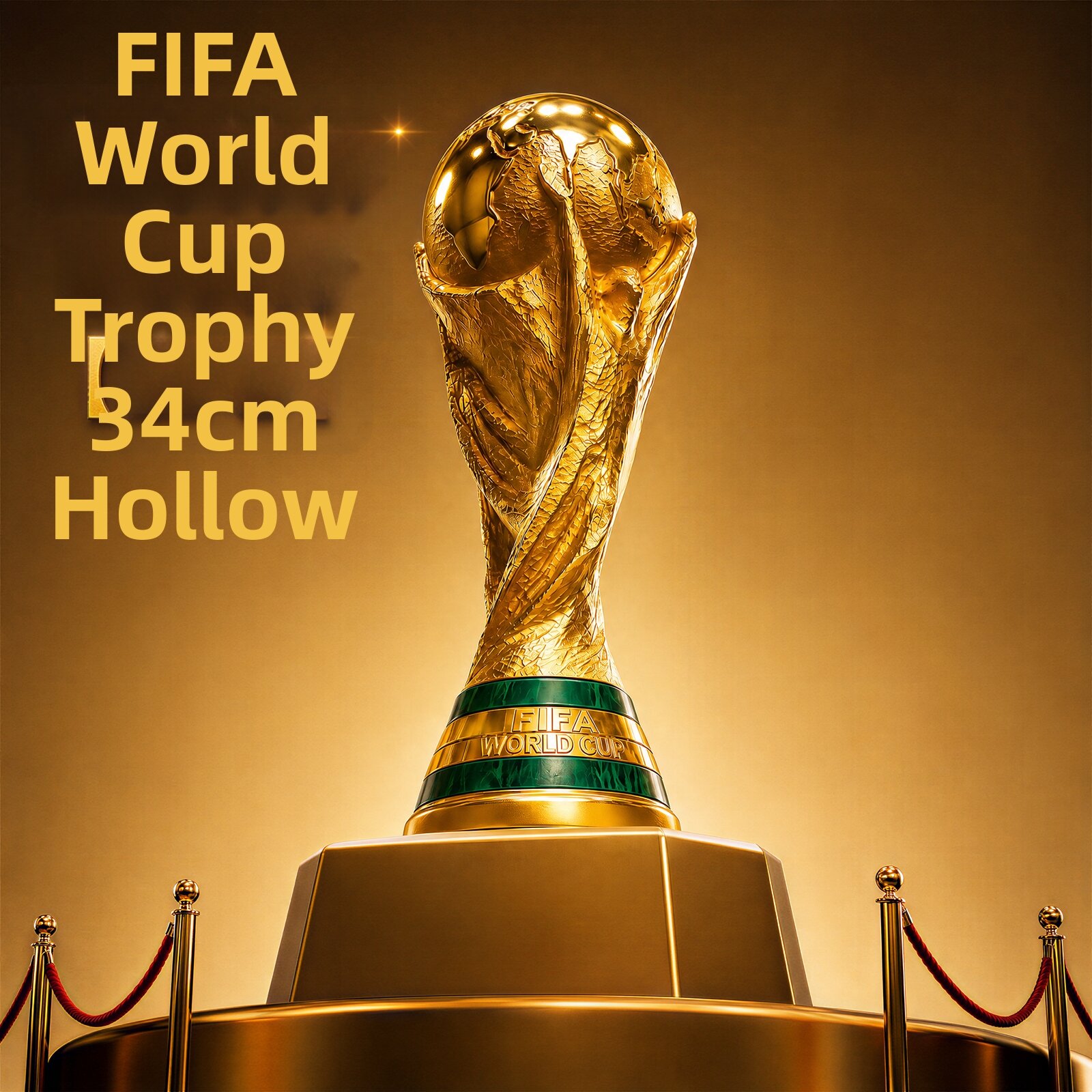 MINGZHUO | 2026 FIFA World Cup 1:1 Replica Trophy Model