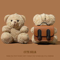 Earise | Plush Soft Bear Case for Airpods 4 and Airpods Pro2 Suitable for Autumn and Winter