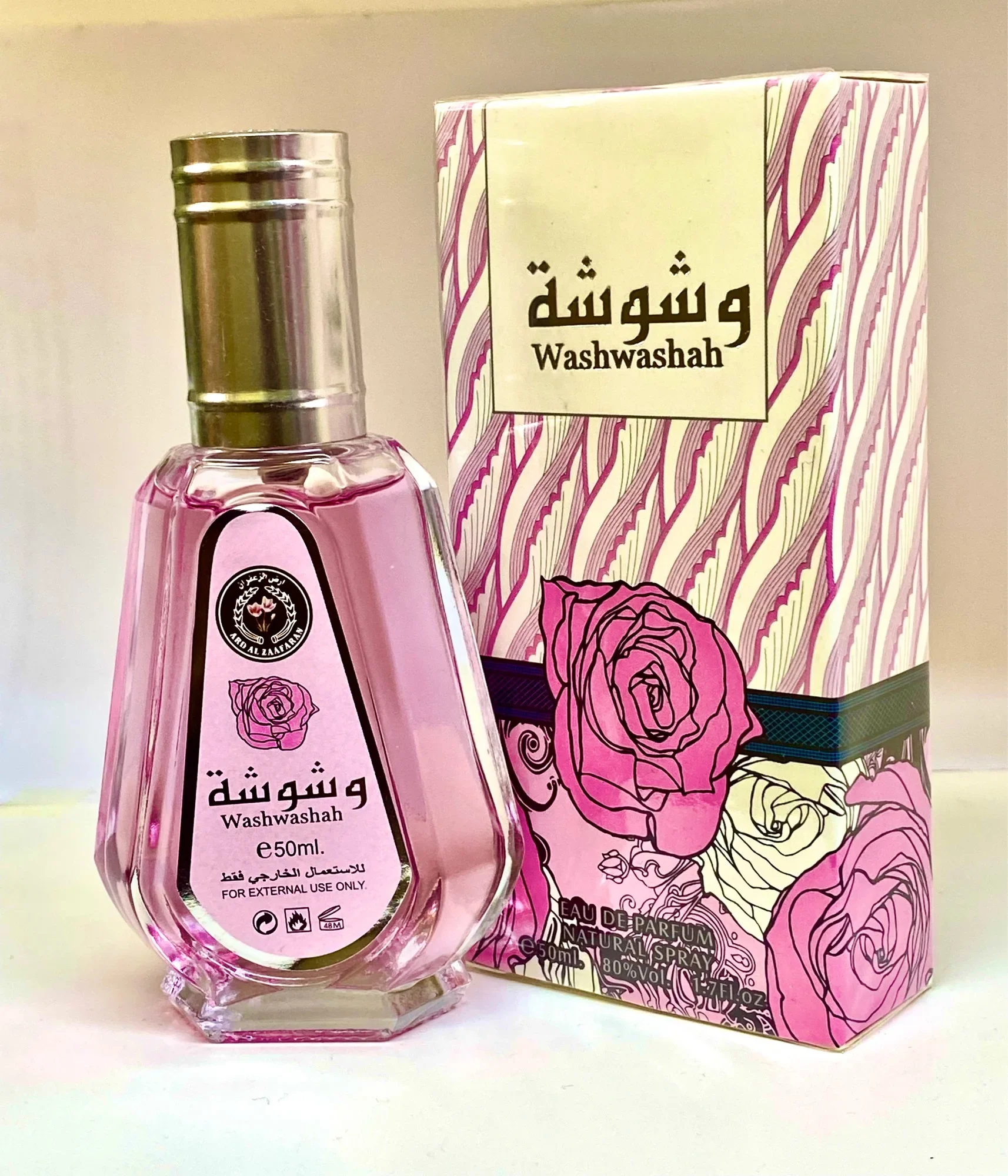 Washwashah Eau de Parfum 50ml Arabic Perfume Spray For Women-50ml