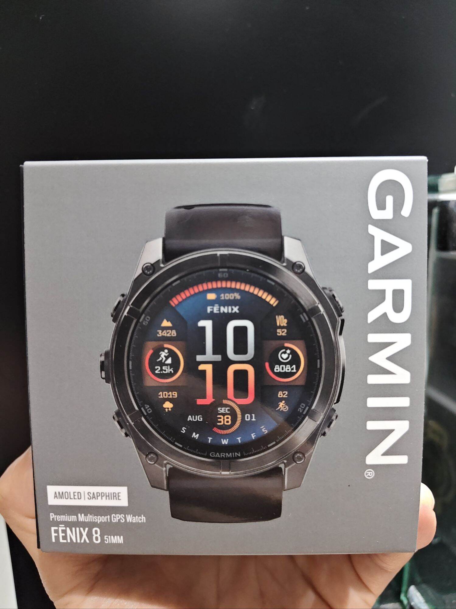 Garmin Fenix 8 (51mm) - Sapphire Glass with AMOLED & SOLAR