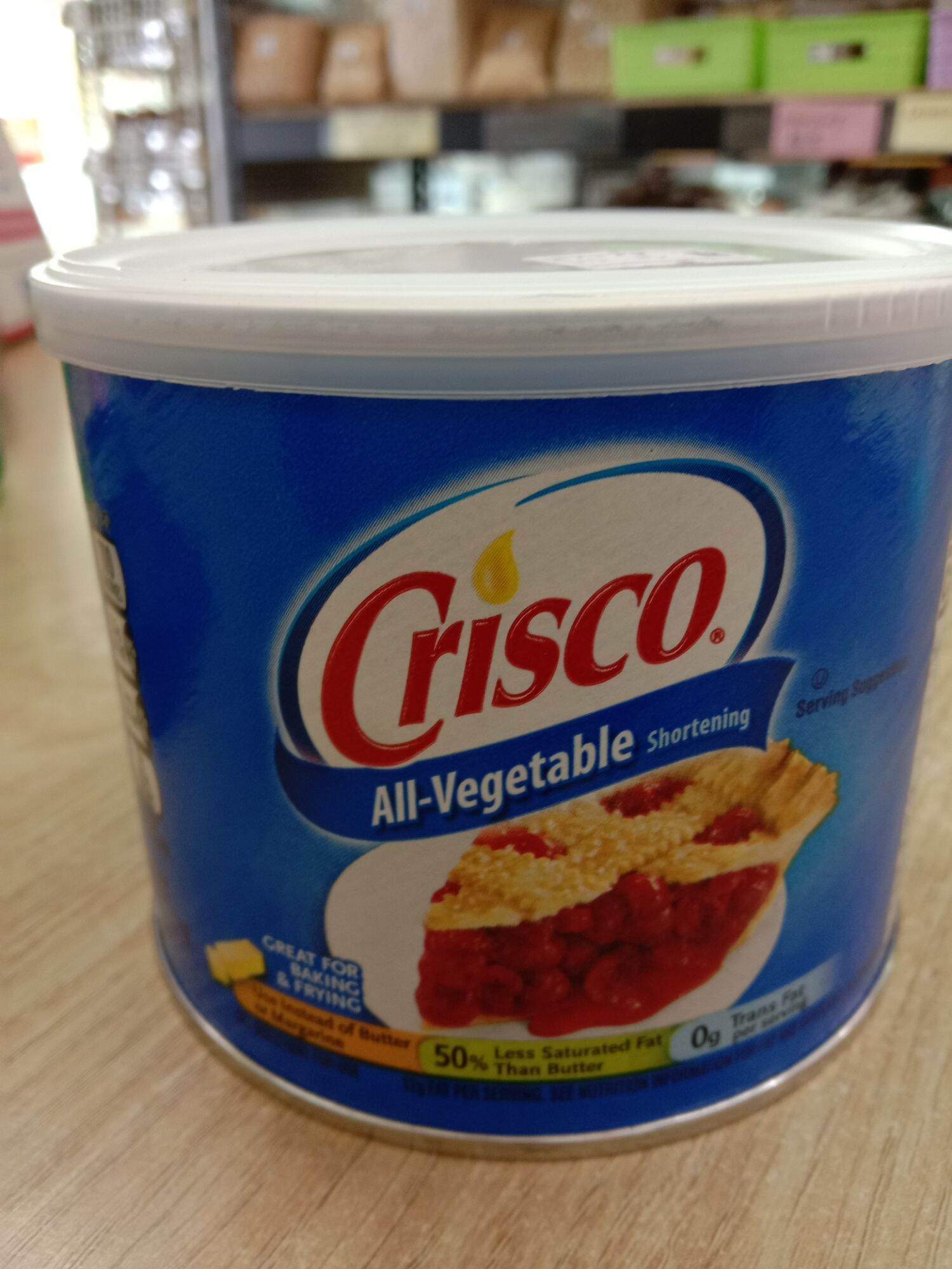 Crisco All-Vegetable Shortening 453g 顶级白油 (exp date: feb 2026) | Lazada