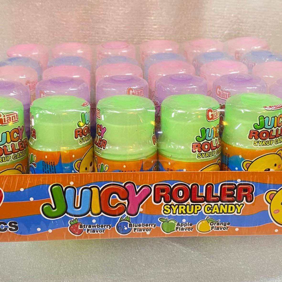 Juicy Roller Syrup Candy Viral Gula 30pcs Roller Gula Syrup Gula 