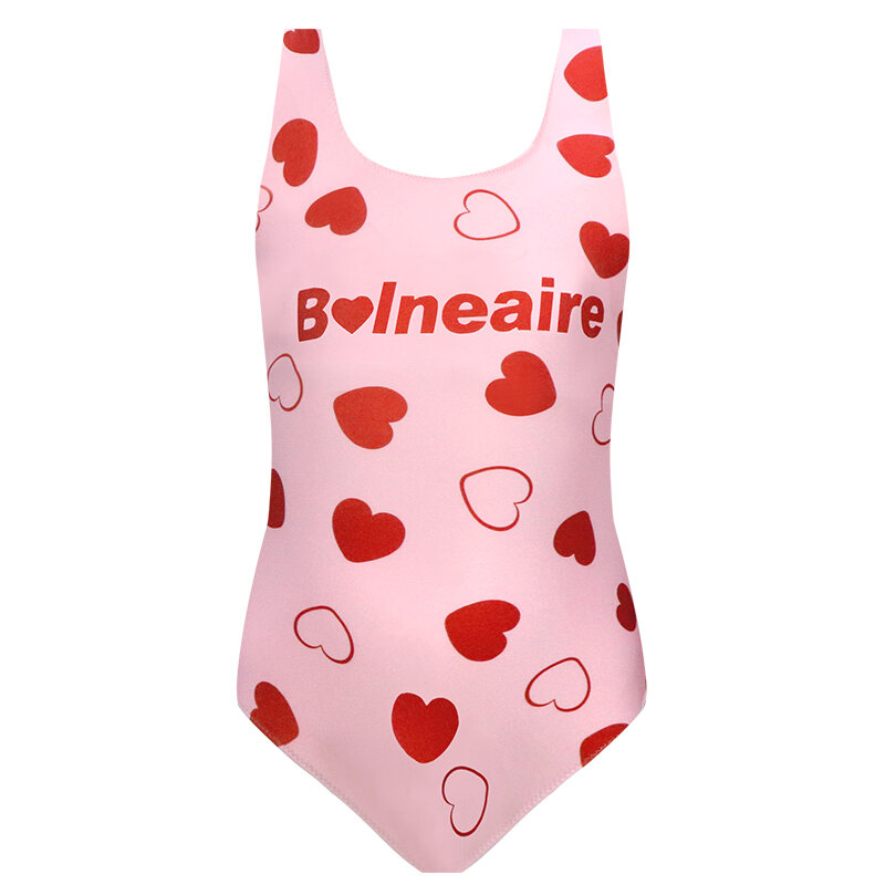 Be Balneaire One-Piece Swimsuit for Children Triangle Girl Conservative ...