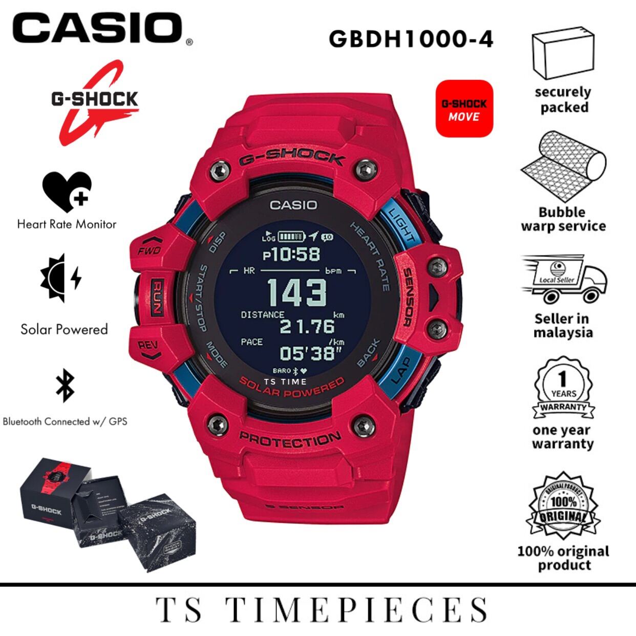 G Shock Gbd H1000 Casio Heart Monitor Heart Rate Monitor Casio Gbd