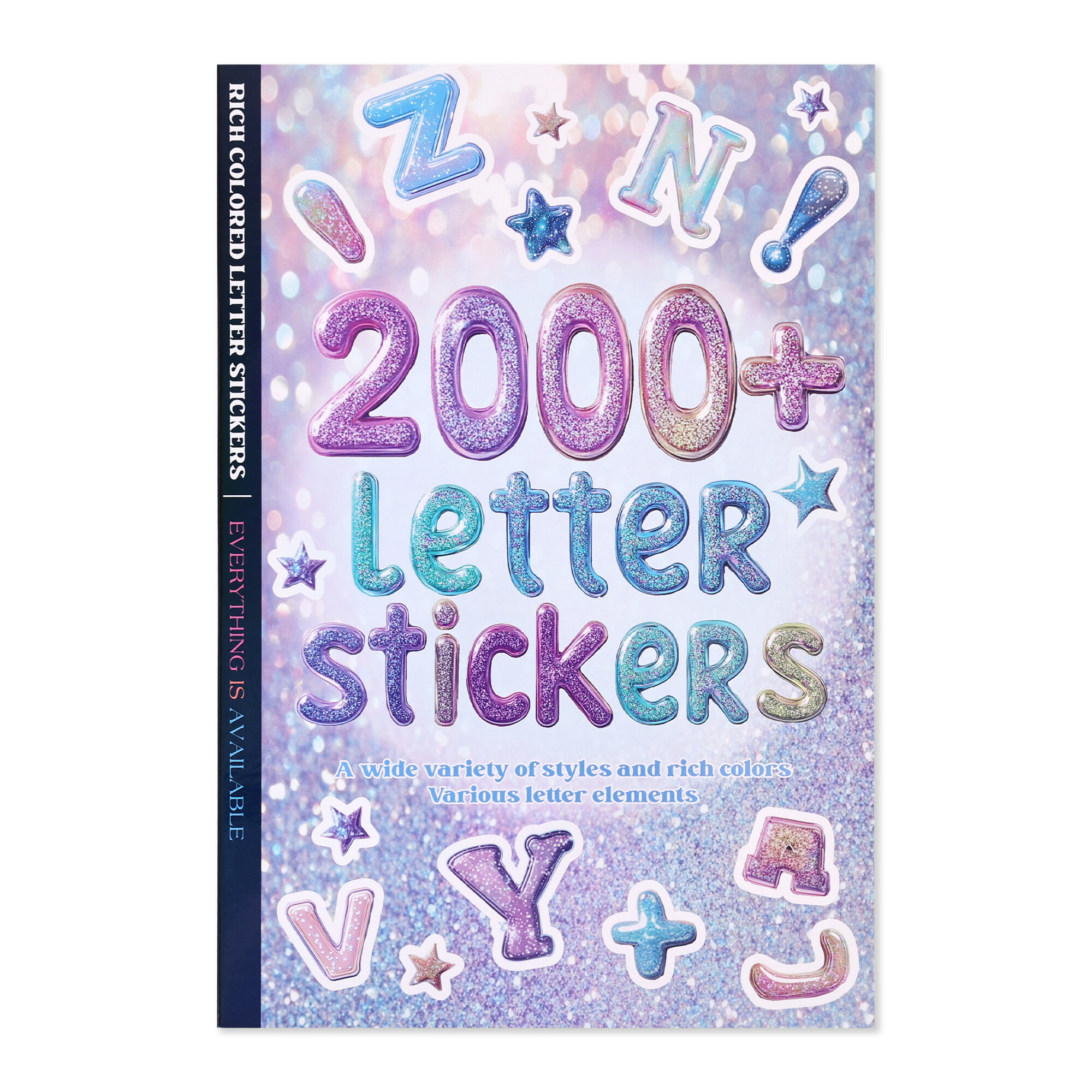 2000+ Pcs Alphabet Sticker for JournalingFun & Colorful Craft Letter Stickers for Junk Journal Scrapbooking Supplies Ideal DI
