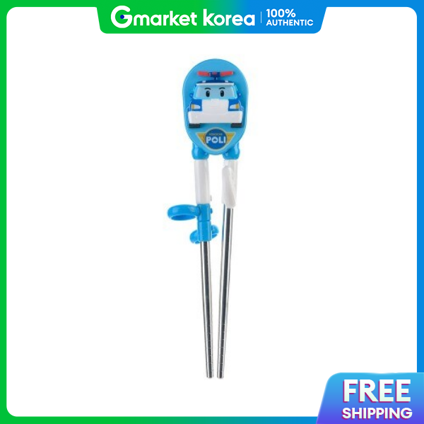Edison | Edison Robocar Poli Stage 1 Training Corrective Stainless Steel Chopsticks