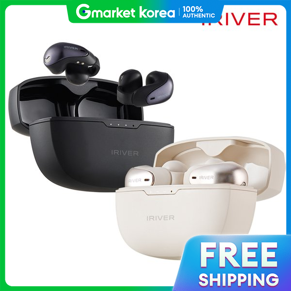 iRiver | Iriver Wireless Open-Ear Earphones Ibo-Clipon3 Clip-On Type for Running, Cycling, Sports, and Daily