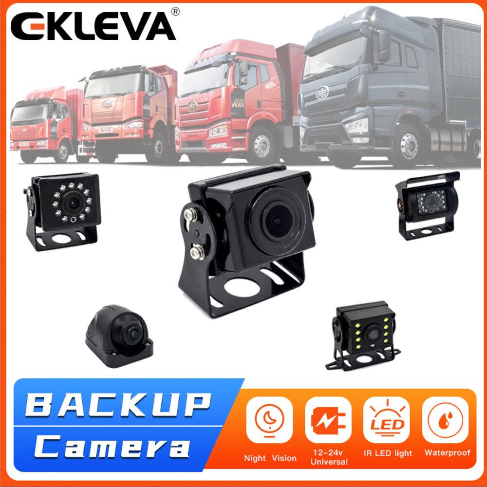 EKLEVA Reverse Backup Camera Assist System Rear View Cam Parking Safety Night Vision for Truck RV Trailer Pickup Lorry 24V Bus Giá 293,294 Đồng*Miễn phí vận chuyển