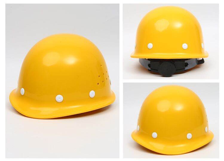 Safety Helmet - Tanizawa design, Fiberglass, Air Ventilated, Ratchet.