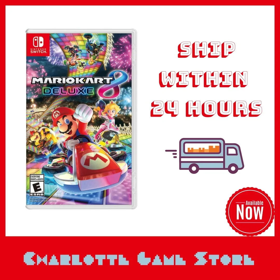 Nintendo Switch Mario Kart™ 8 Deluxe (US)(English/Chinese)