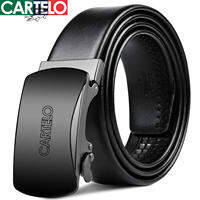 CARTELO | New Pure Cowhide Automatic Buckle Leather Belt