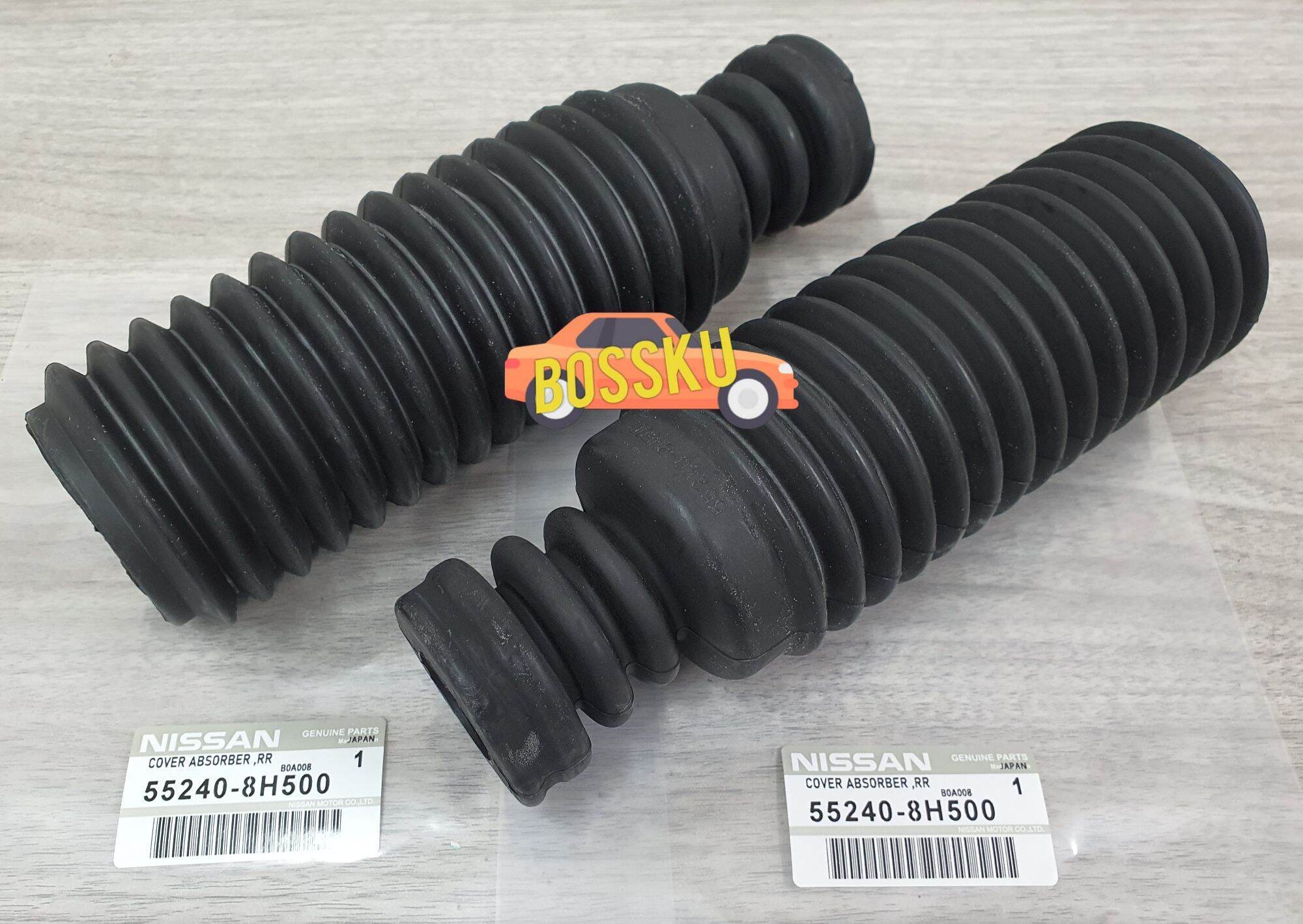 2 IN 1 SET - REAR ABSORBER COVER - 55240-8H500 - NISSAN X-TRAIL T30 ...