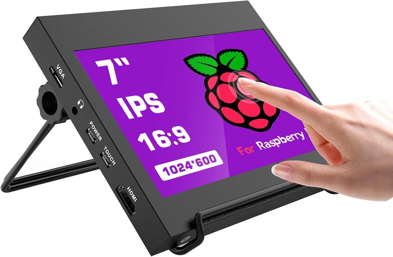 Eyoyo Aprotii 7"/10" 10.1 inch HDMI Touchscreen Monitor - 1280x800 IPS for PS4 Switch PC Laptop Pi/4B/3B+/3B/3A+/2B/B+ ราคา 1,990 บาท*ส่งฟรี