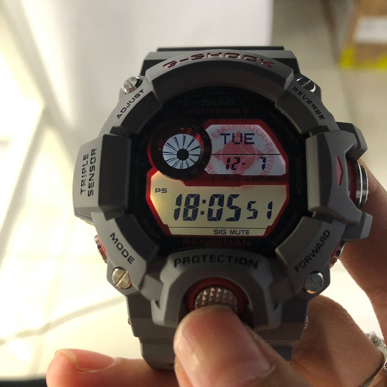 Casio G-Shock X Love the Sea and The Earth ICERC Rangeman Triple 