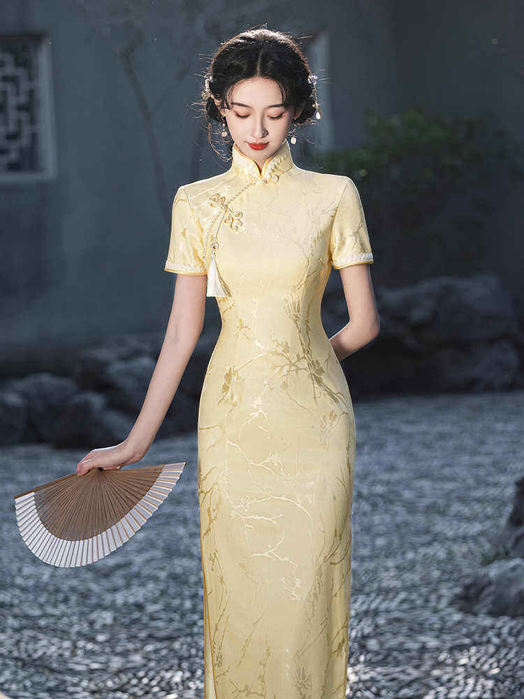 gold dress malaysia Yvonne Sequin Cami Gown – Brown main image 0