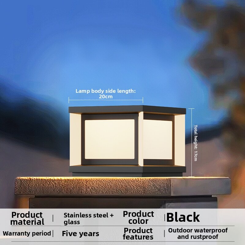 Solar Waterproof Outdoor Pole Light
