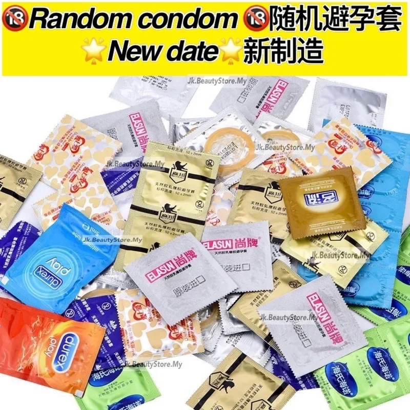 [ 100% Kondom Nipis 🔥 ] Harga Borong Ultra Thin Latex Condom 超薄安全套 Extra Siok Kondom Lelaki Tahan Lama 保险套 避孕套 Mcm Durex