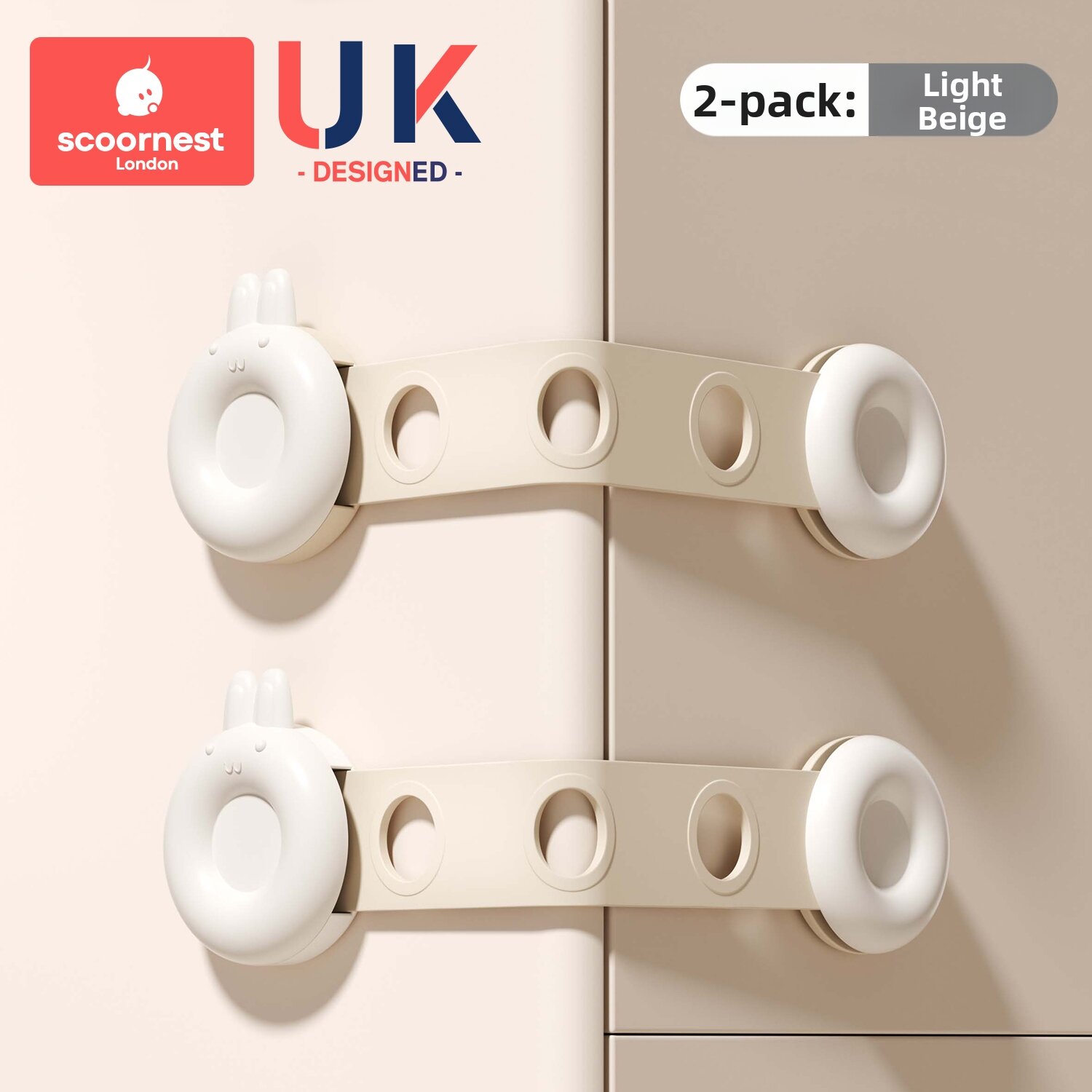 KESCOORL | Baby Safety Locks Drawer Security Clips