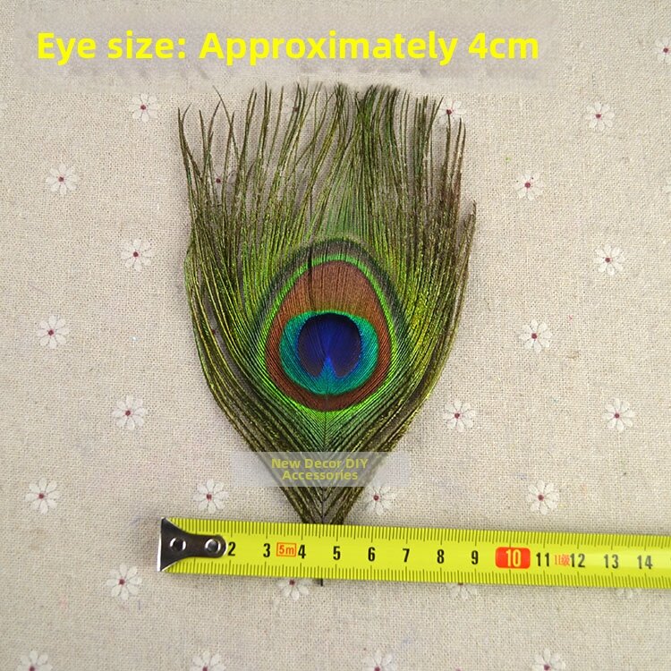 Wedding Decor Handmade Jewelry Accessories Peacock Feather