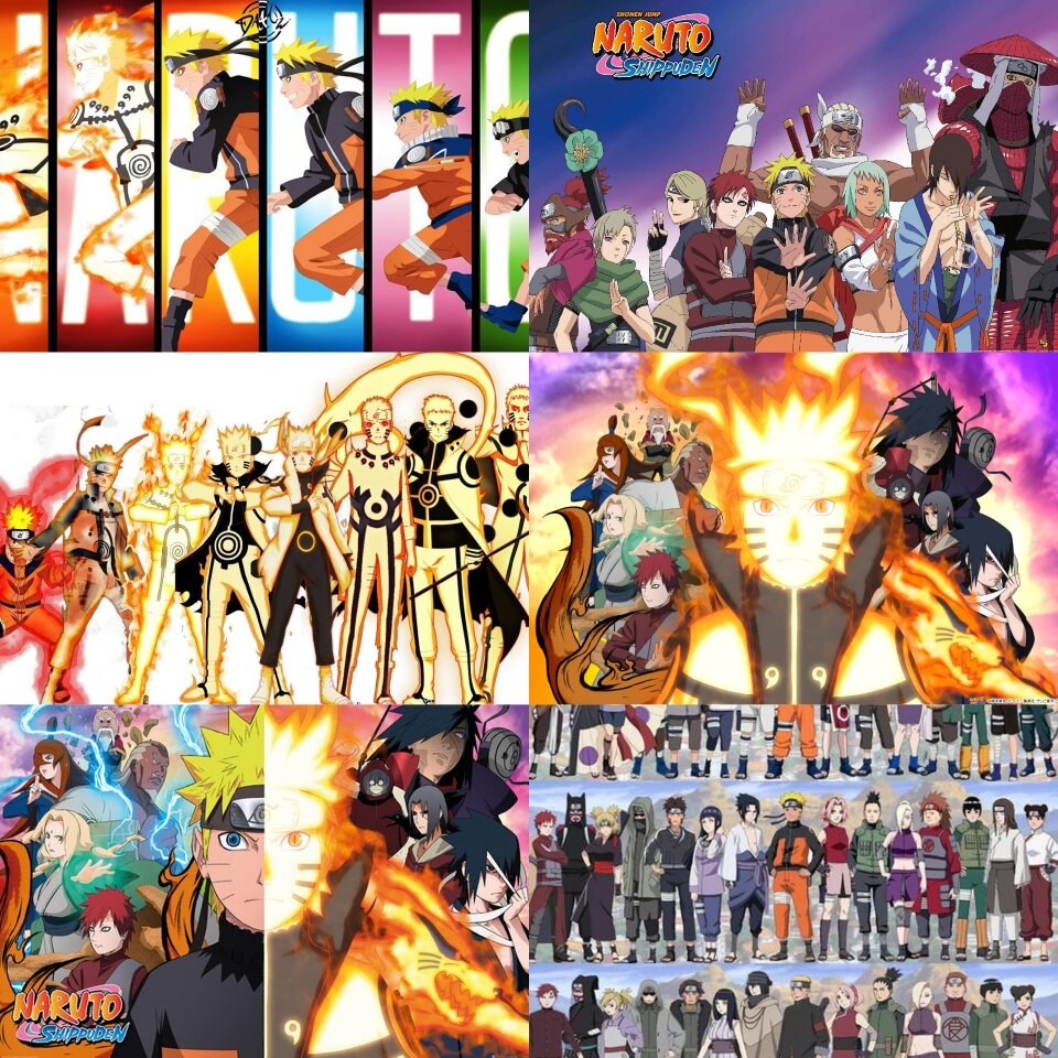 anime all Naruto poster 12 pcs series | Lazada